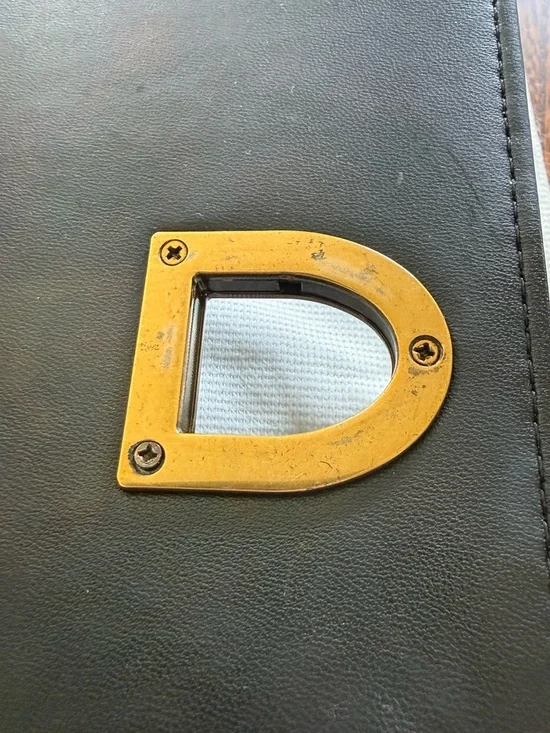 Lambskin Studded Medium Diorama Flap Bag Black Gently Worn - Picture 6 of 16